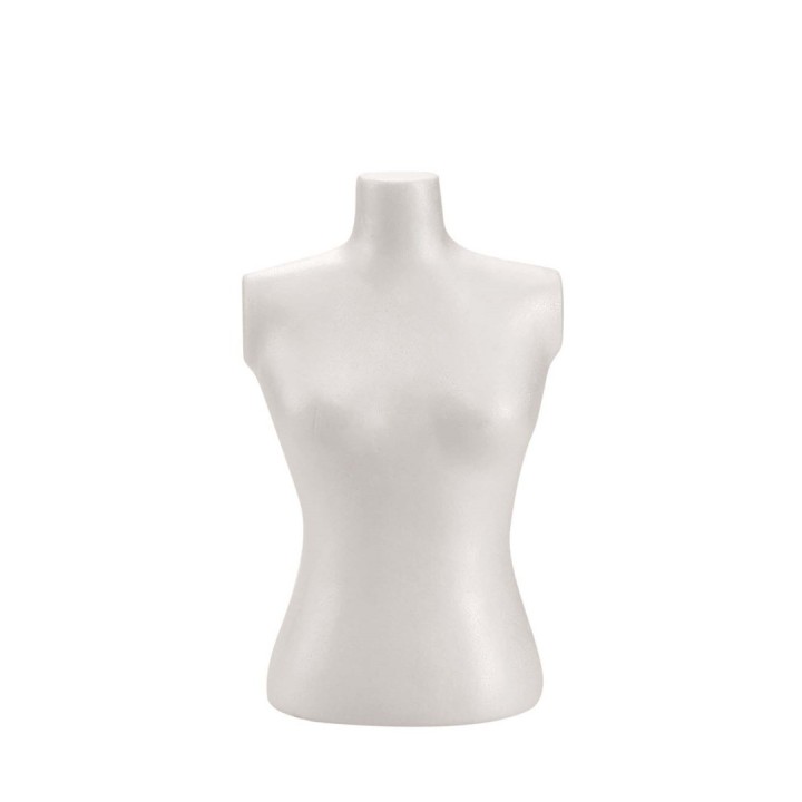 Styropor Torso Frau 30 cm geschrumpft