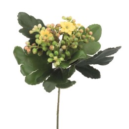 Bouquet de fleurs 18cm jaune