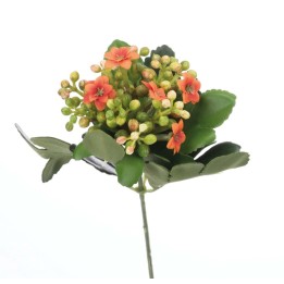 Bunch of flowers 18cm red-orange