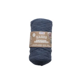 Bands Makramee 250g blau 60% Baumwolle/40% Viskose
