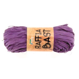 Raffia-Bast 50g lavendel