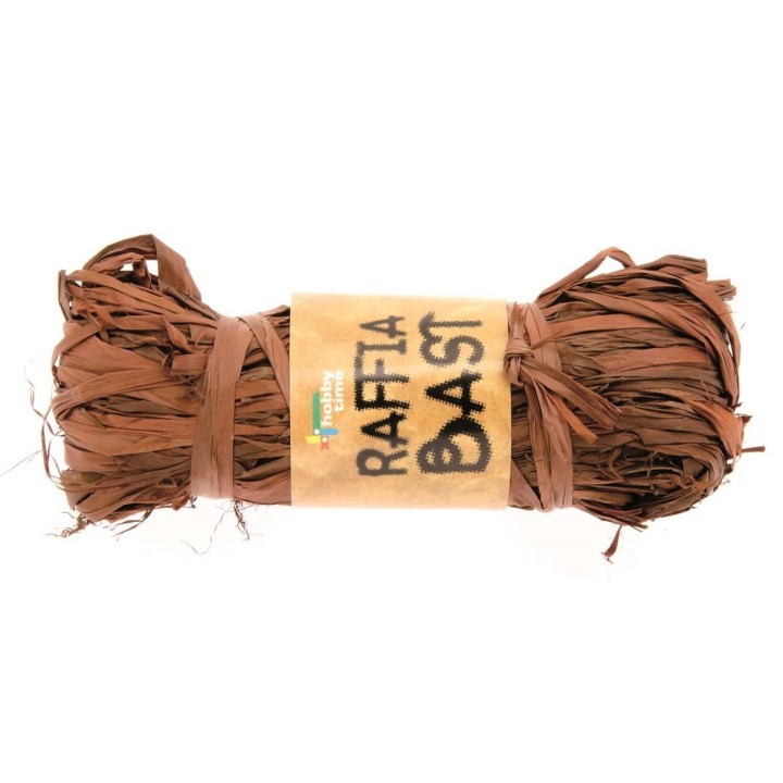 Raffia-Bast 50g zimt