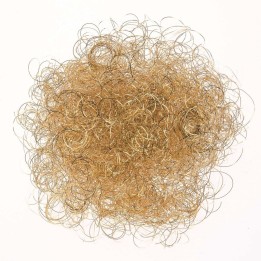 Lamettahair bouclé 15g couleur or