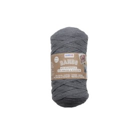 Bands Makramee 250g grau 60% Baumwolle/40% Viskose