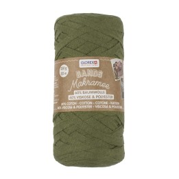 Bands Makramee 250g oliv 60% Baumwolle/40% Viskose