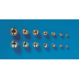 Rollenglöckchen 9mm 10Stück goldfarben
