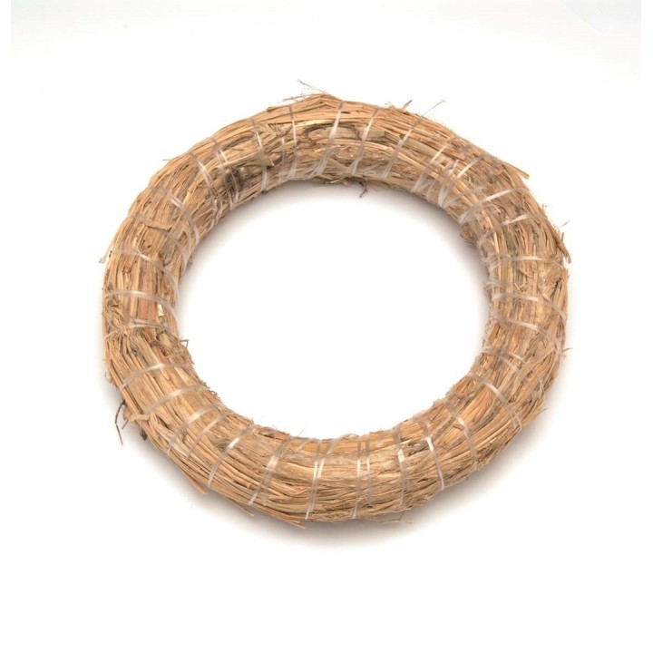 Straw wreath 200x30mm