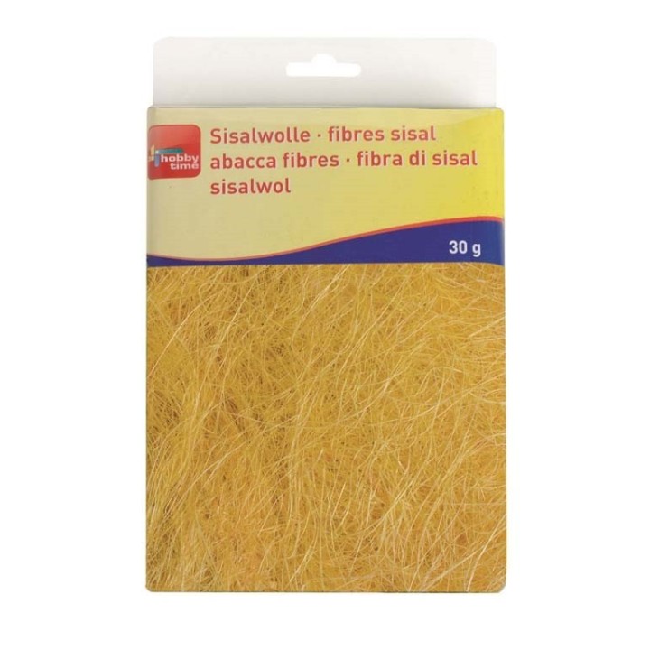 Sisalgras in Box 30g sonnegelb