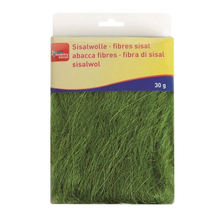 Sisalgras in Box 30g hellgrün