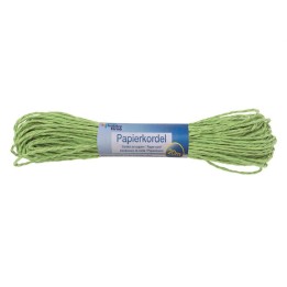 Cordon en papier 20mx1mm vert