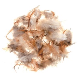 Marabufedern ca 10g naturbraun