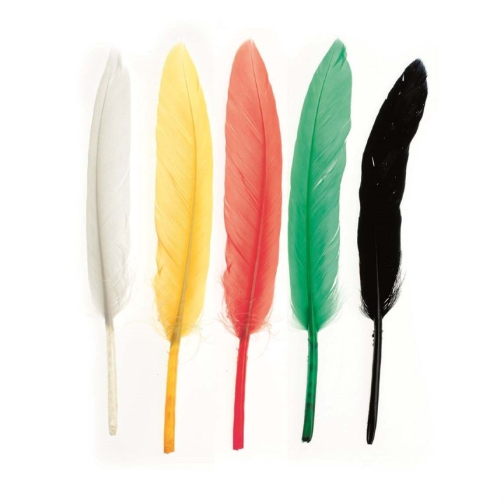 Indianerfeder 13cm ca. 15Stück mix