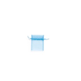 Organzasäckchen 8x10 cm 6 Stück hellblau