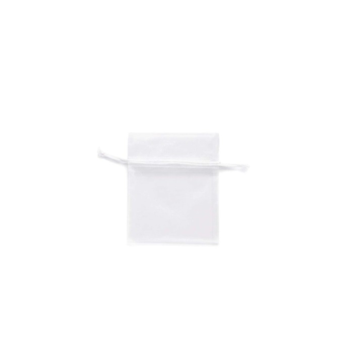 Organza bag 12,5x16 cm 4pcs white