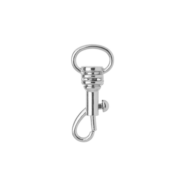 Paracord Karabiner Haken 3 Stück 34mm chrom