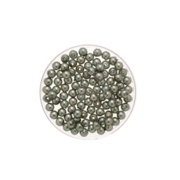 Perles cirées, sapin, 4mm 100 pcs