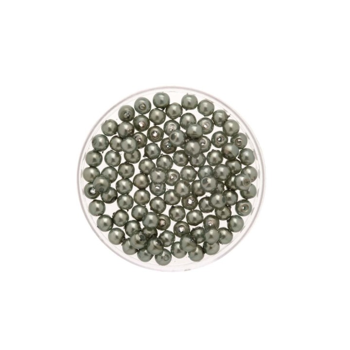 Wachsperlen tanne 4mm 100 Stück