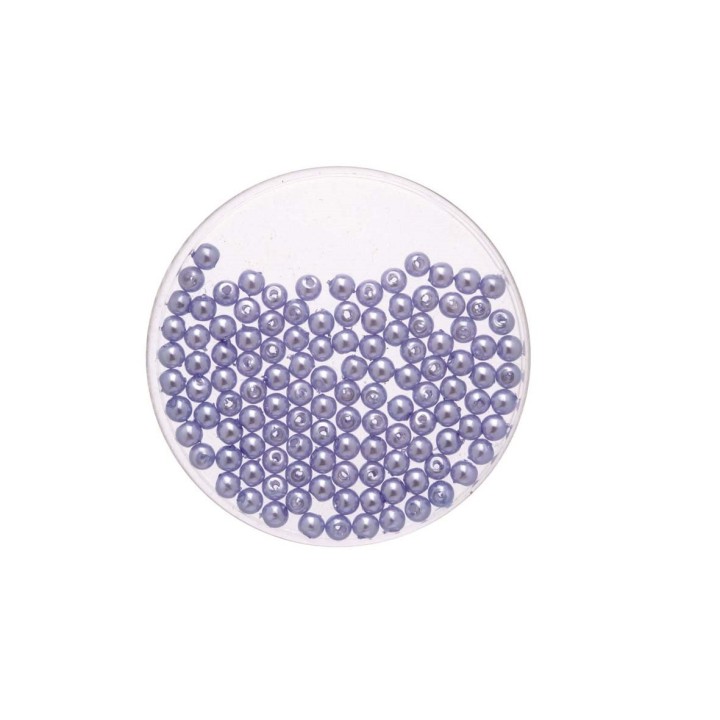 Wachsperlen blau 6mm 60 Stück