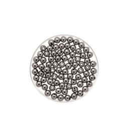 Metallic-Perle dunkelgrau 4mm 80 Stück