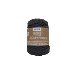 Makramee Rope 3mm 250g gedreht anthrazit