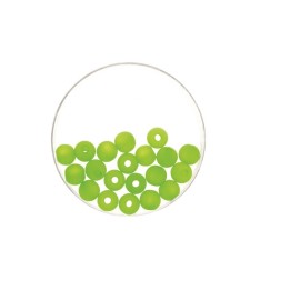 Perle 6mm Polaris matt 20 Stück grün