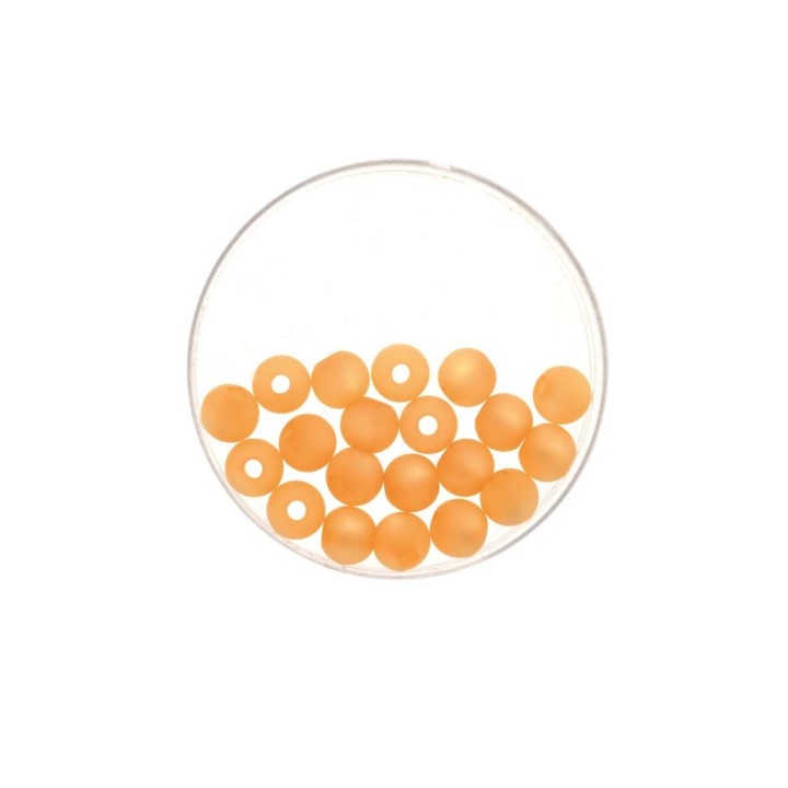 Perle 8mm Polaris mat 15pcs beige