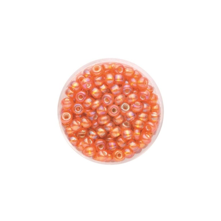 Rocailles 4,5mm 17g orange AB