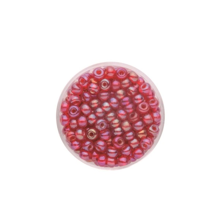 Rocailles 4,5mm 17g rot AB