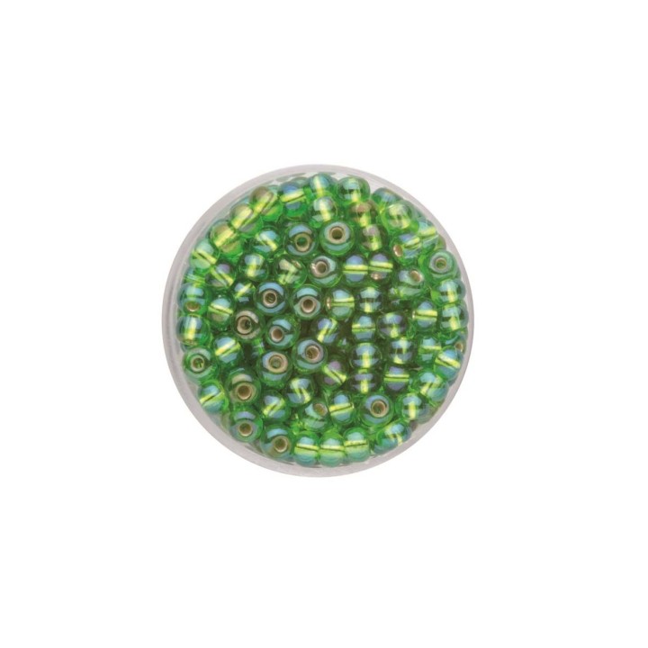 Rocailles 4,5mm 17g grün AB