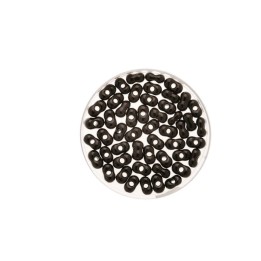 Rocailles Farfalle 3.2/6.5mm 17g noir mat
