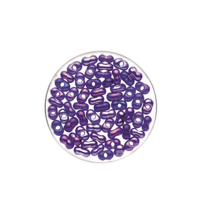 Rocailles Farfalle 6.5mm 17g dark blue