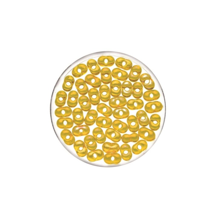 Rocailles Farfalle 6.5mm 17g jaune