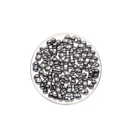 Farfalle 6,5mm hematite 17g