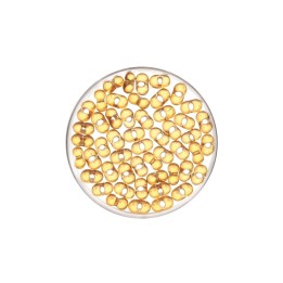 Farfalle 6,5mm Silbereinzug braun 17g