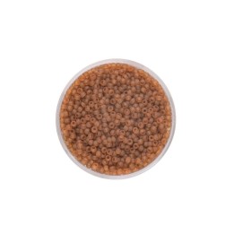 Rocailles 2,0mm matt hellbraun 17g