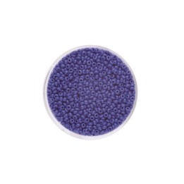 Rocailles 2,0mm opak dunkelblau 17g