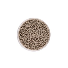 Rocailles 2,0mm opak grau 17g