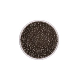 Rocailles 2.0mm opaque 17g black