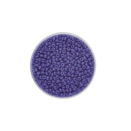 Rocailles lapis clair intense 2,6mm, 17 g