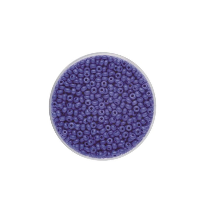 Rocailles satt hell lapis 2,6mm 17g