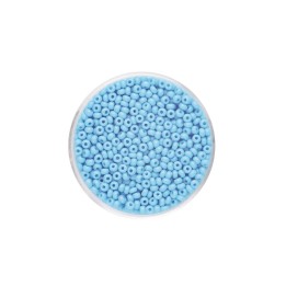 Rocailles satt helltürkis 2,6mm 17g