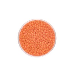Rocailles satt orange 2,6mm 17g