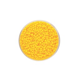 Rocailles satt eigelb 2,6mm 17g