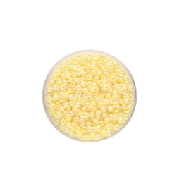 Rocailles 2,6mm Wachs gelb 17g