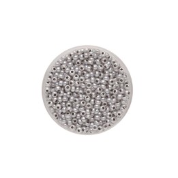 Rocailles 2,6mm Wachs grau 17g