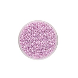 Rocailles 2.6mm cire 17g lilas