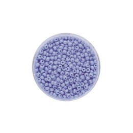 Rocailles 2,6mm opak mittelblau 17g
