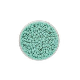 Rocailles 2,6mm opak petrol 17g