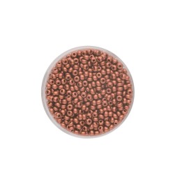 Rocailles 2.6mm met. 17g rouille