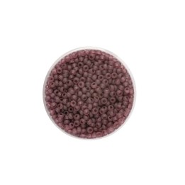 Rocailles transparent matt lila 2,6mm 17g